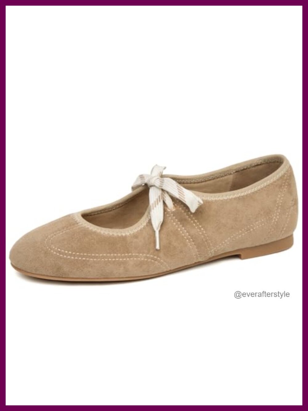 Lace Up Ballet Flats Round Toe Slip On Mary Jane Comfortable Strappy Classic